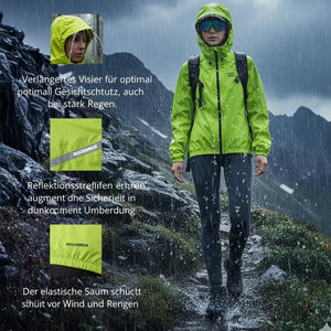 Wasserdichte Regenjacke für Damen