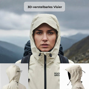 Wasserdichte Regenjacke für Damen