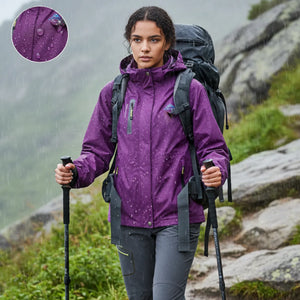 Wasserdichte Wanderjacke für Damen