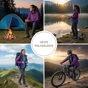 Wasserdichte Wanderjacke für Damen