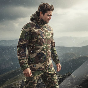 Herren Outdoor-Bergjacke warm | Berggrat