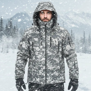 Warme Outdoor-Bergjacke für Herren