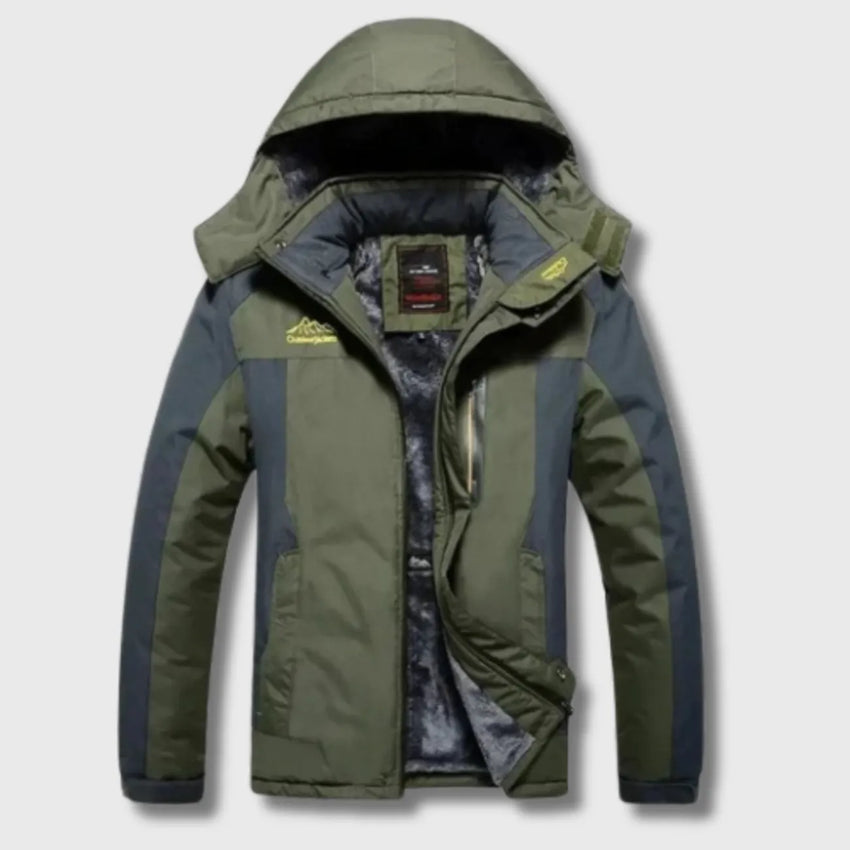 Wasserdichte Wanderjacke Fleece