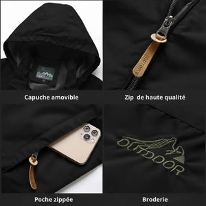 Winddichte Wanderjacke für die Berge