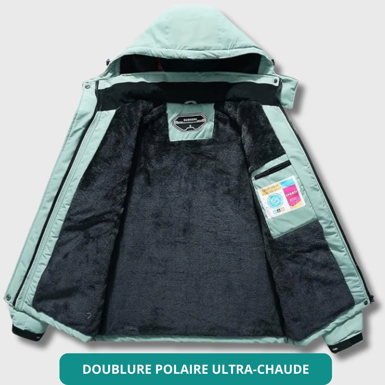 Warme Trekkingjacke für Damen