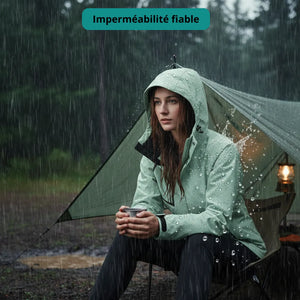 Warme Trekkingjacke für Damen