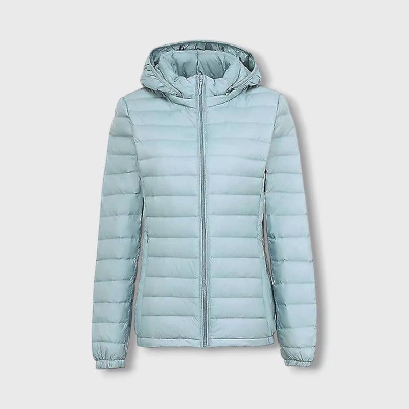Warme Daunenjacke für Damen