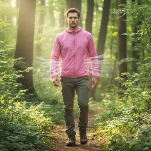 Leichte Trekkingjacke für Herren