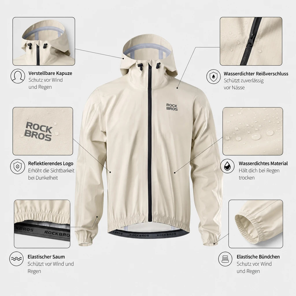Damen Regenjacke wasserdicht | Berggrat