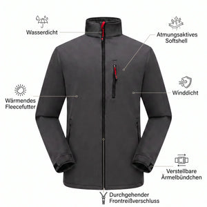 Herren Softshell-Skijacke – technische Details