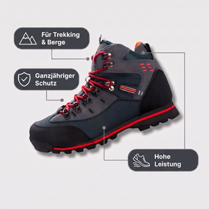 Herren-Wanderschuhe wasserdicht – für Trekking & Berge, ganzjähriger Schutz, hohe Leistung