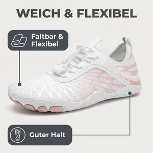 Barfußschuh weich und flexibel, faltbar mit gutem Halt