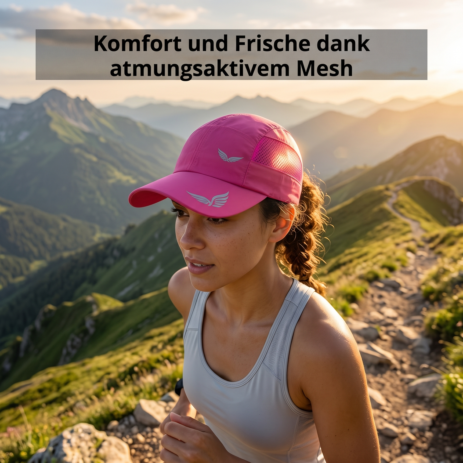 Sportcap Komfort und Frische beim Wandern