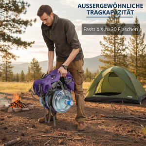 Wanderrucksack aussergewoehnliche Tragkapazitaet beim Camping
