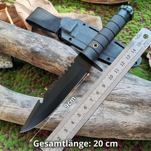 Survival-Messer Gesamtlänge 20 cm Klingenlänge 9 cm