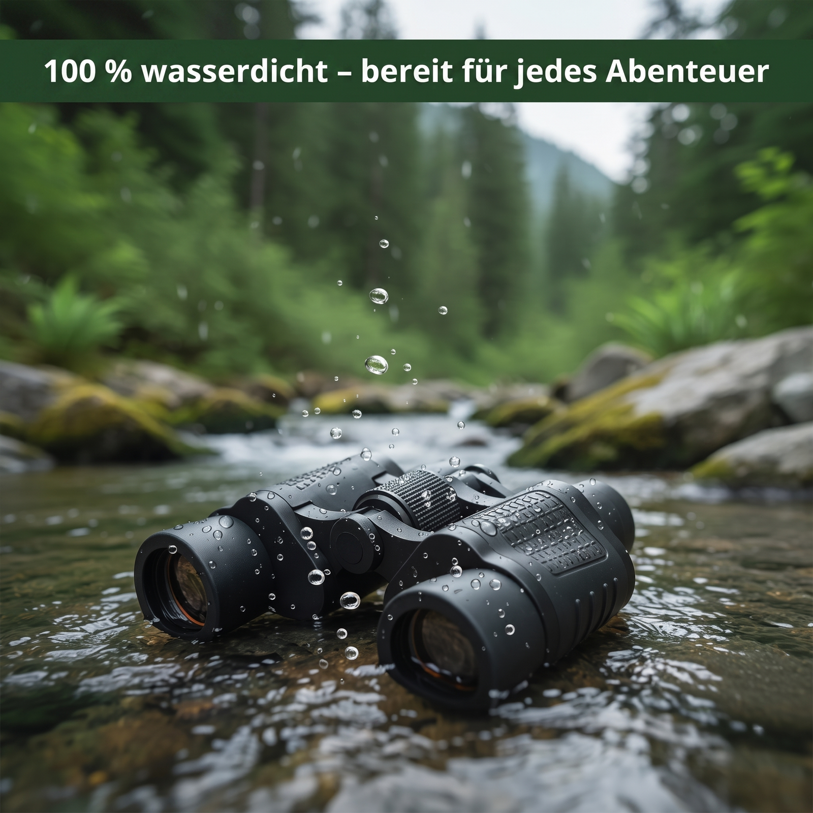 Fernglas 100 Prozent wasserdicht bereit für jedes Abenteuer