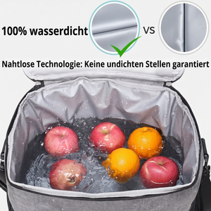 Isolierte Kühltasche 100% wasserdicht nahtlose Technologie