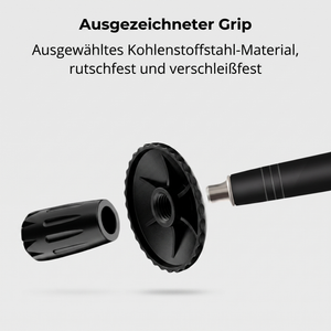 Ultraleichte Wanderstöcke ausgezeichneter Grip Kohlenstoffstahl