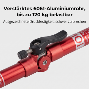 Teleskop-Trekkingstöcke verstärktes 6061-Aluminiumrohr bis 120 kg belastbar