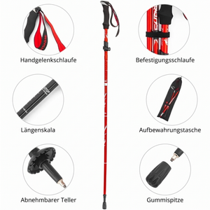 Merkmale - Trekking-Wanderstöcke