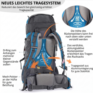 Trekkingrucksack 70L Touren
