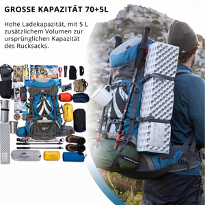 Trekkingrucksack 70L Touren