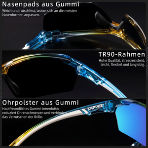 Sport-Sonnenbrille hoher Schutz | Berggrat