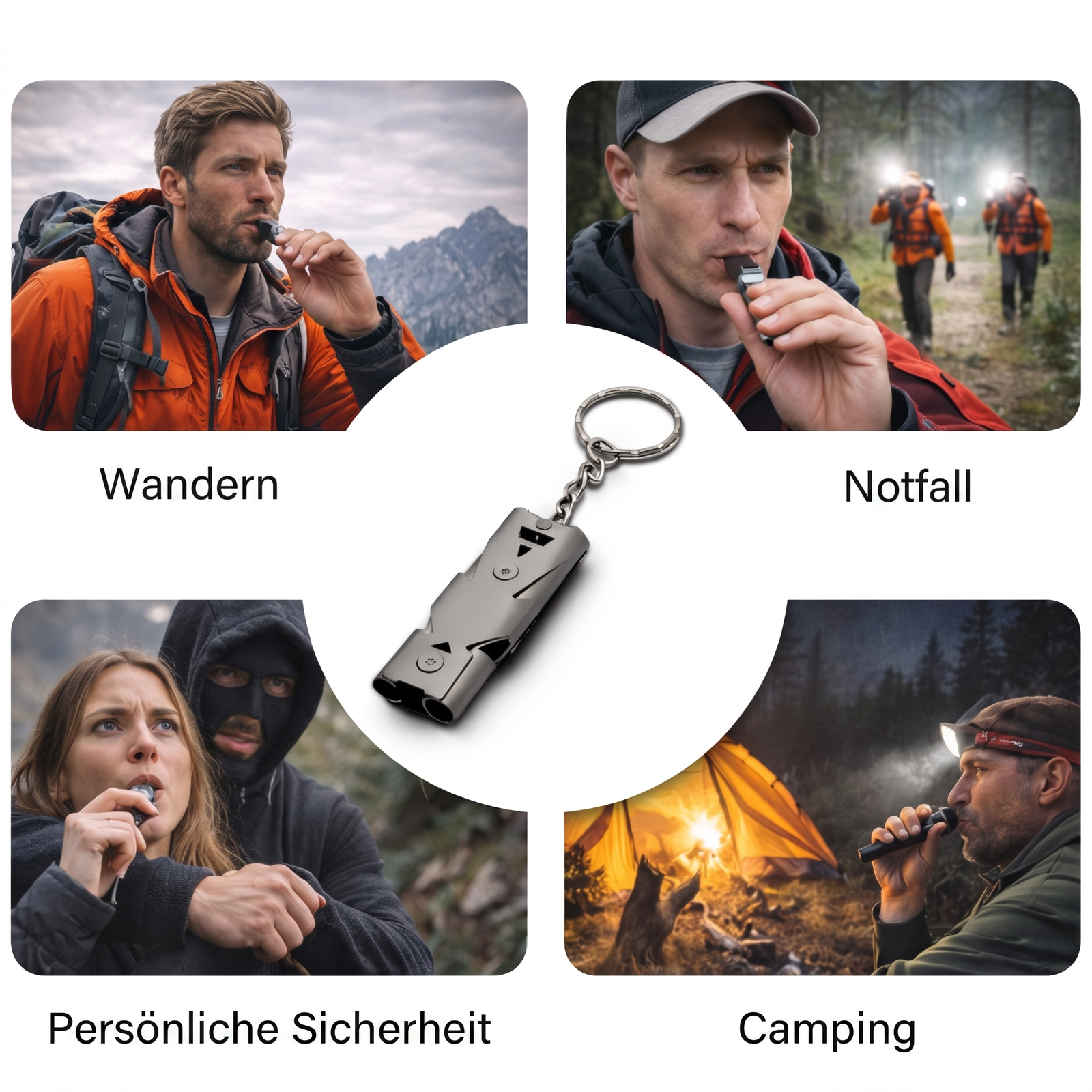 Lautstarke Notfallpfeife | Berggrat