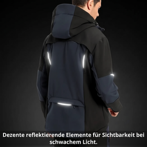 Herren-Skitouren-Set - Dezente reflektierende Elemente für Sichtbarkeit bei schwachem Licht
