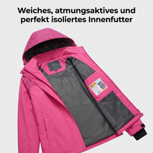 Wanderset wasserdicht Kapuze - Weiches, atmungsaktives, isoliertes Innenfutter