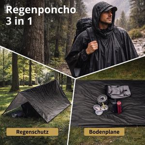 Regenponcho 3-in-1