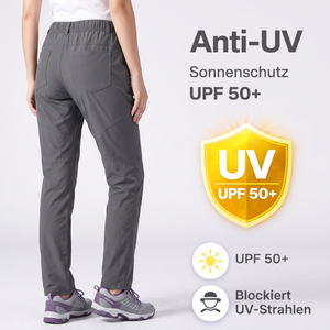 Atmungsaktive Wanderhose Damen - Anti-UV