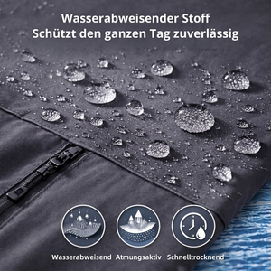 Atmungsaktive Wanderhose Damen - Wasserabweisend