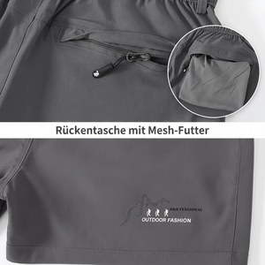 Atmungsaktive Wanderhose Damen - Rückentasche
