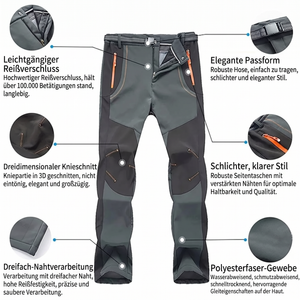 Technische Details Winter-Trekkinghose