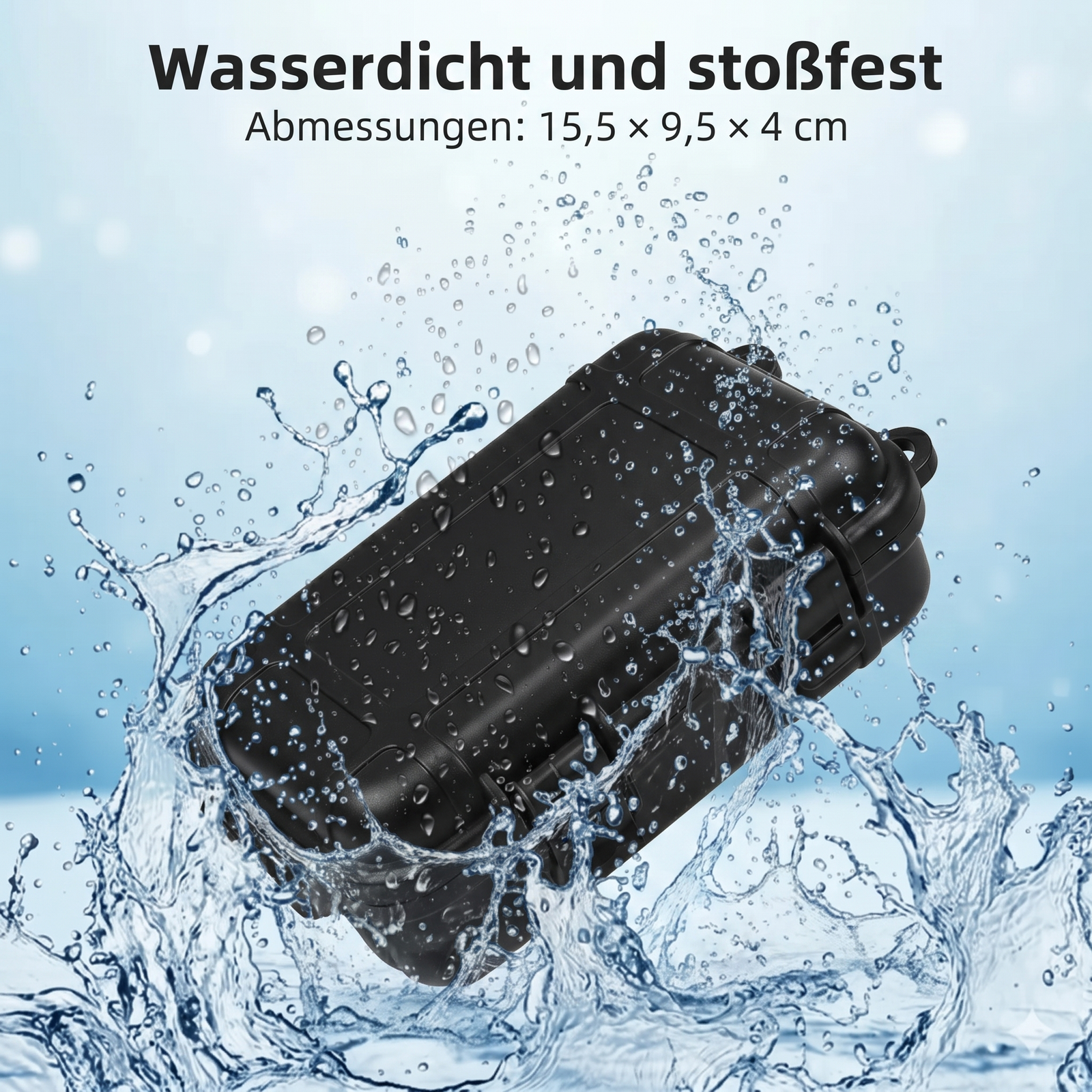 Wasserdicht und stoßfest
