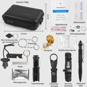 Camping-Survival-Set Inhalt