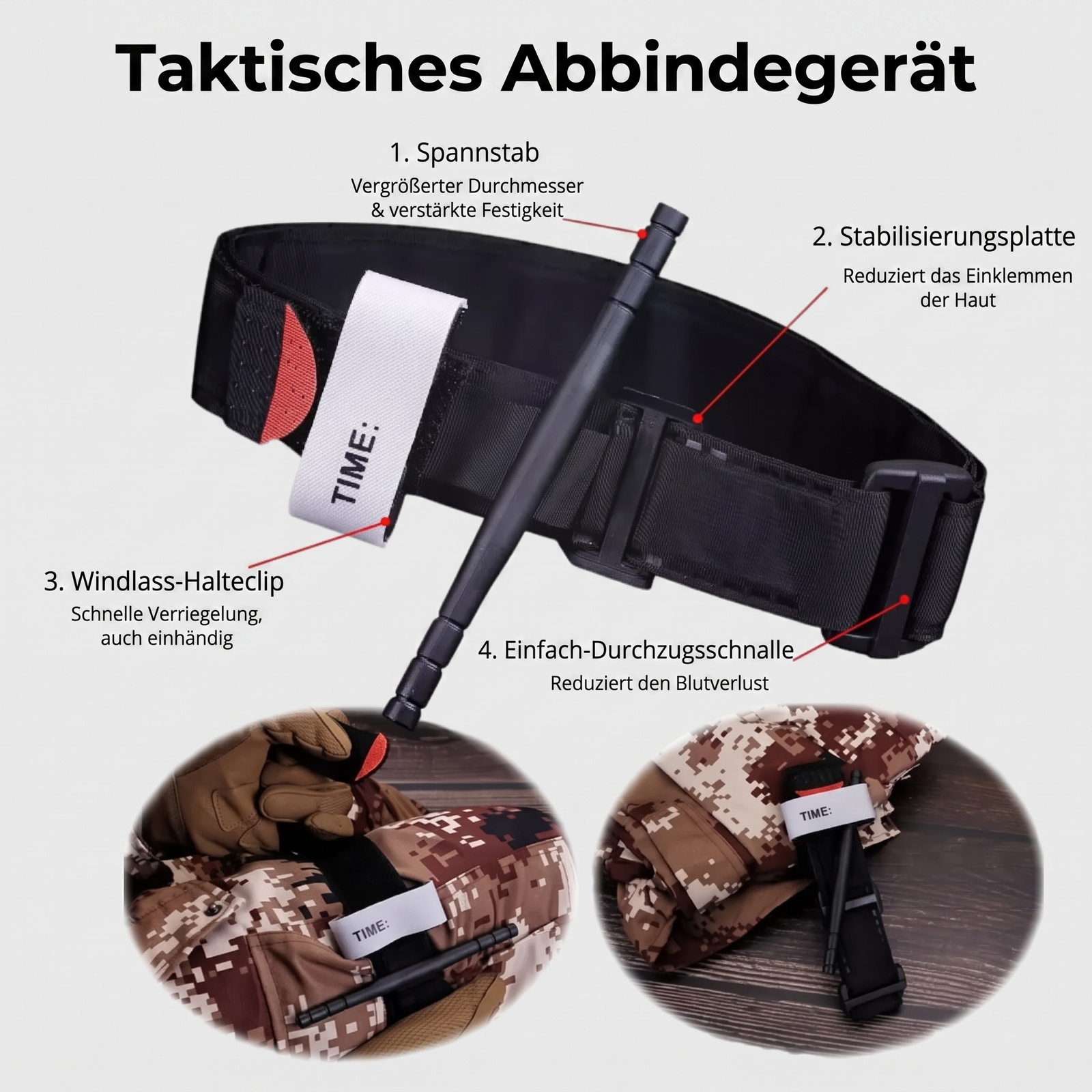 Taktisches Abbindegerät