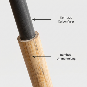Carbonkern Bambusummantelung