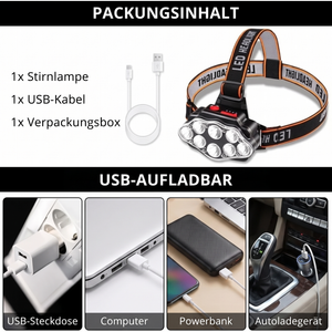 Packungsinhalt USB-aufladbar