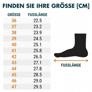 Finden Sie Ihre Größe [CM]