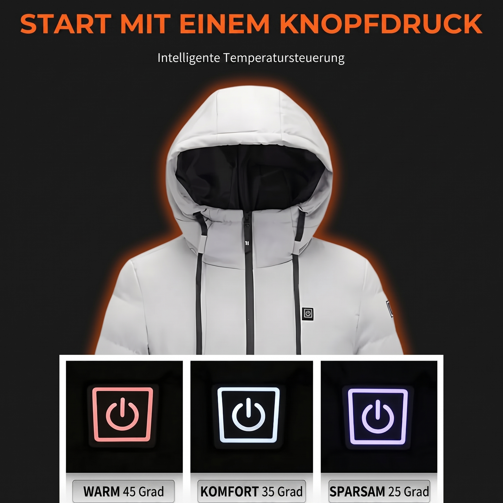 Start mit einem Knopfdruck