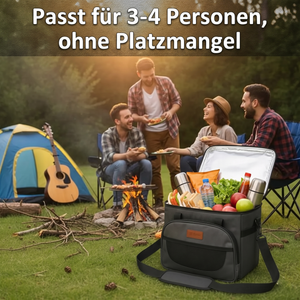 Passt für 3-4 Personen, ohne Platzmangel