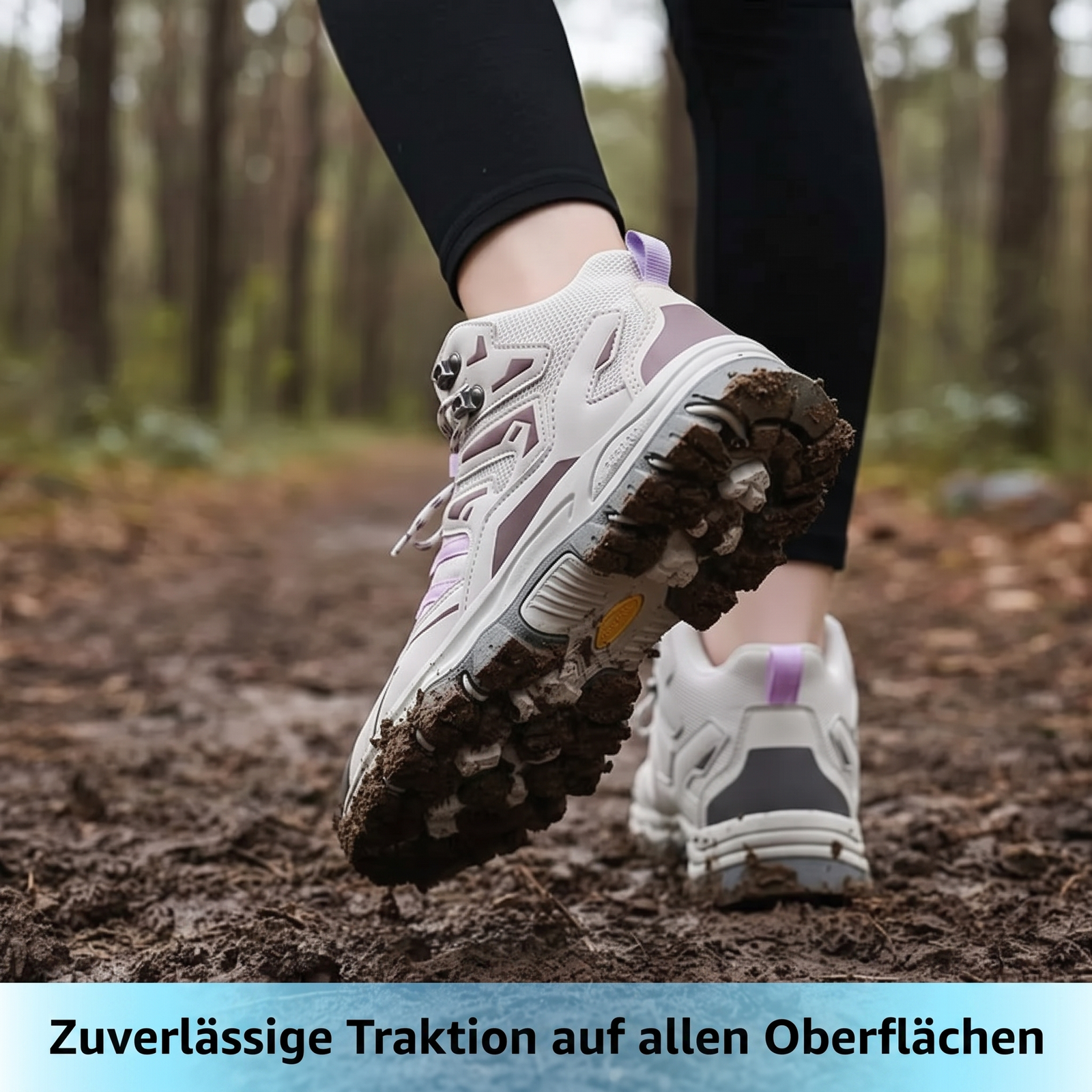 Zuverlässige Traktion auf allen Oberflächen