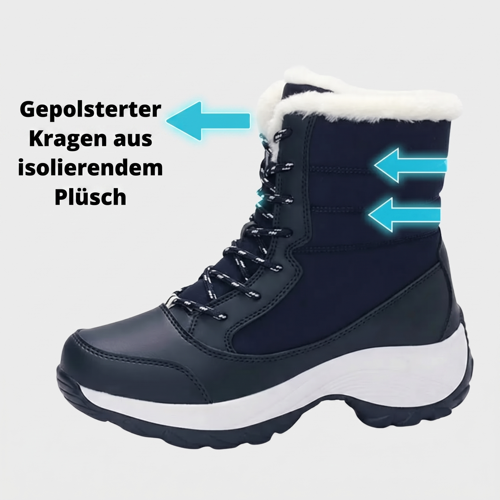 Damen Après-Ski-Stiefeletten kurz