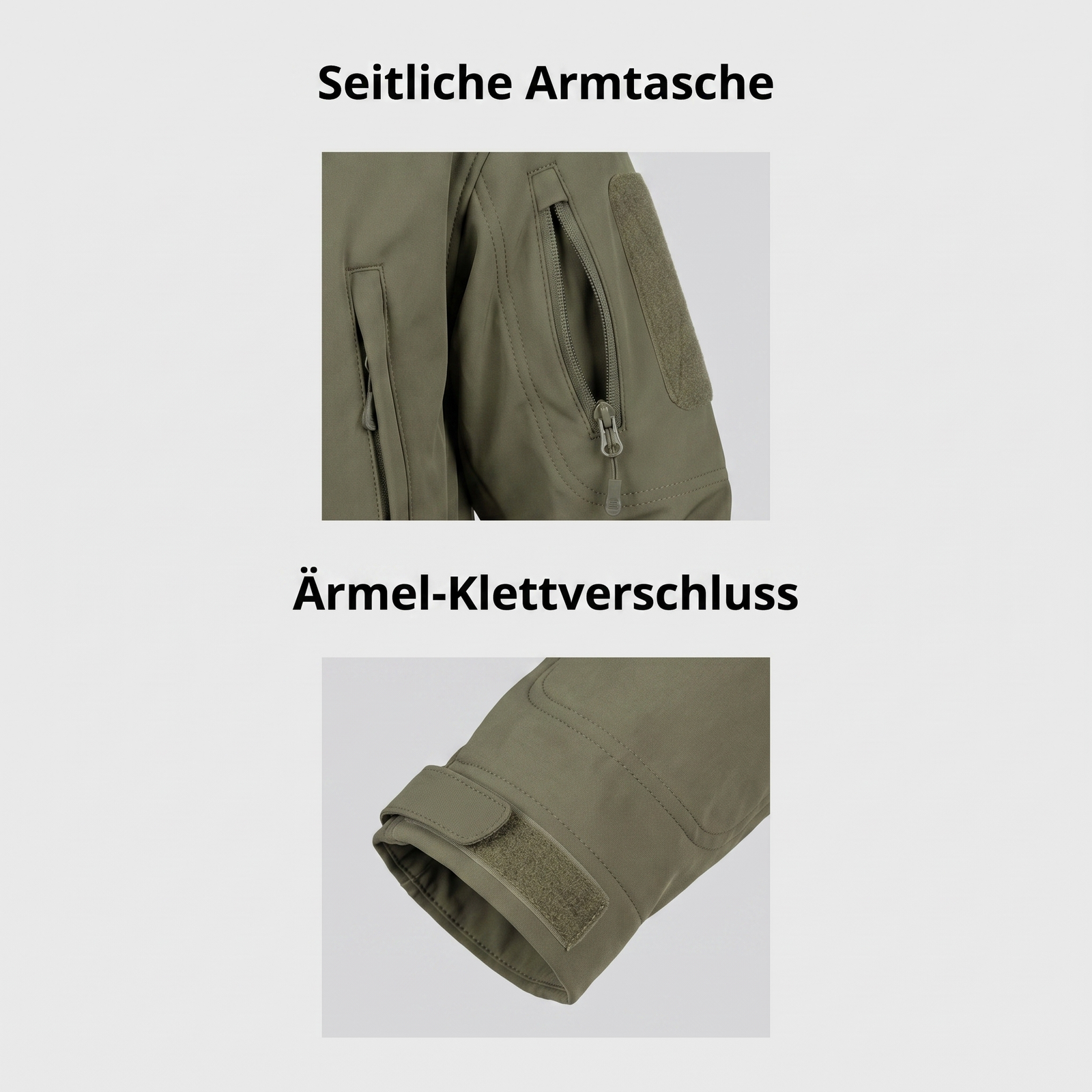 Herren Bergjacke warm gefüttert