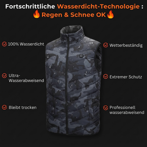 Beheizbare Weste Camouflage