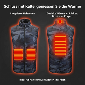 Beheizbare Weste Camouflage