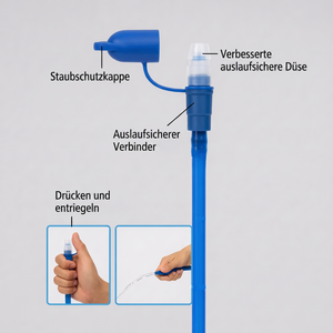 Trinkbeutel fürs Trekking faltbar