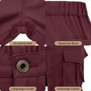Stretch-Cargoshorts für Damen